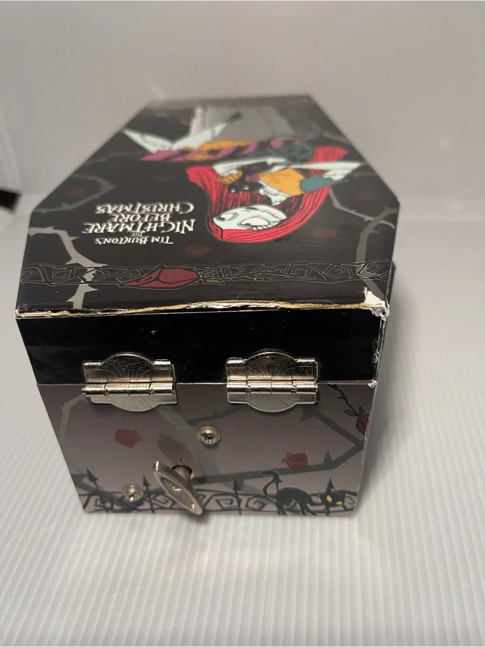 10th Anniversary Nightmare Before Christmas SALLY Musical Jewelry Box Disney
